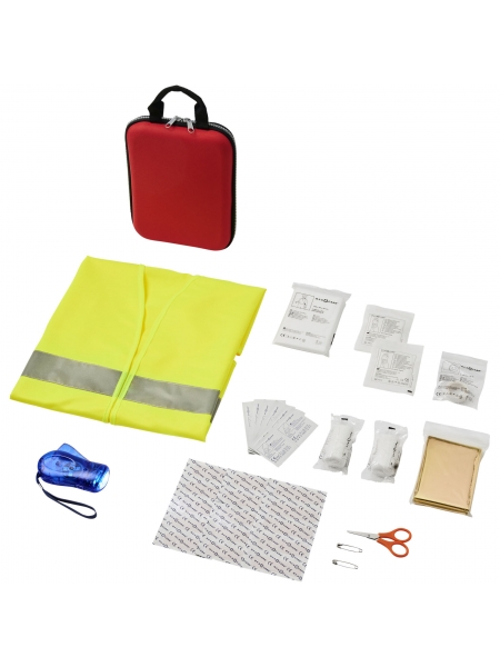 Kit primo soccorso da 46 pezzi e gilet di sicurezza Handies