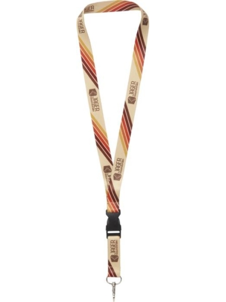 Lanyard con clip sganciabile personalizzati in sublimazione Bucks