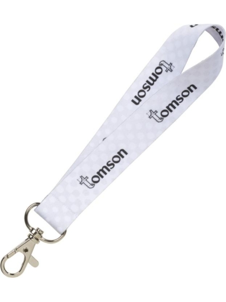 Lanyard portachiavi e portabadge personalizzabile in sublimazione su due lati Mini