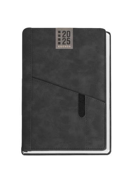 Agende giornaliere cm 15 x 21 con tasche anteriori - sabato e domenica abbinati