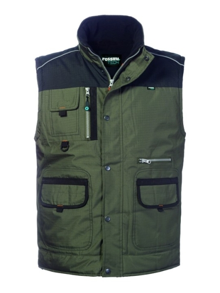 Gilet multitasche da lavoro personalizzato Rossini Tech Bradford