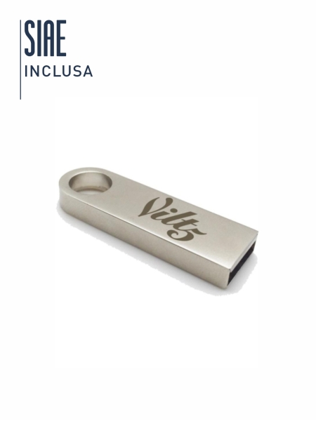 Mini chiavetta usb compatta con logo