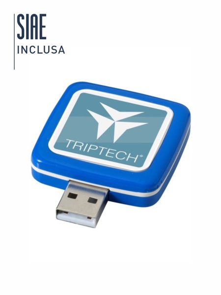 Chiavetta usb da 64gb o capacità inferiore quadrata