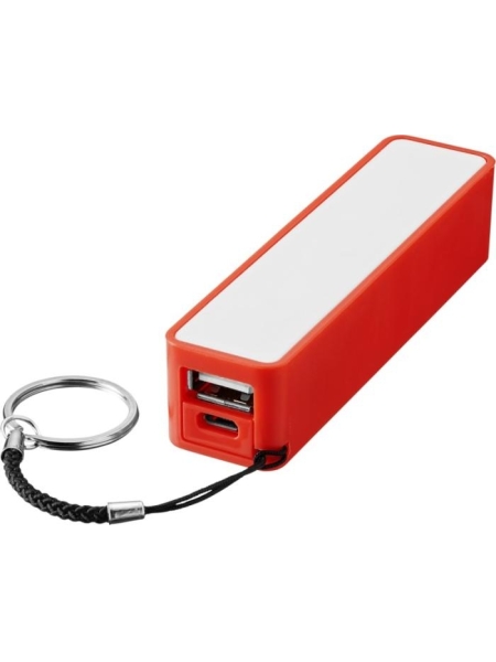 Power bank con anello portachiavi personalizzato WS104 2000/2200/2600 mAh