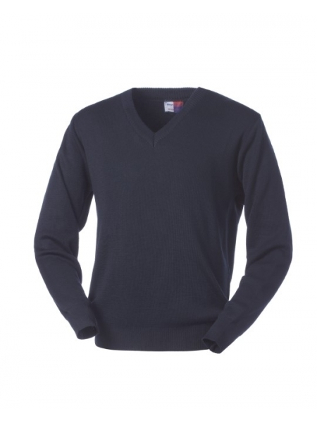 Maglione misto lana acrilico personalizzato Rossini Collo a V