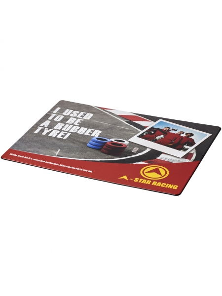 Tappetino mouse Brite-Mat® con materiale a base di pneumatici