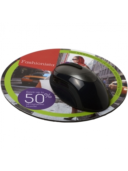 Tappetini mouse personalizzabili rotondi Q-Mat®