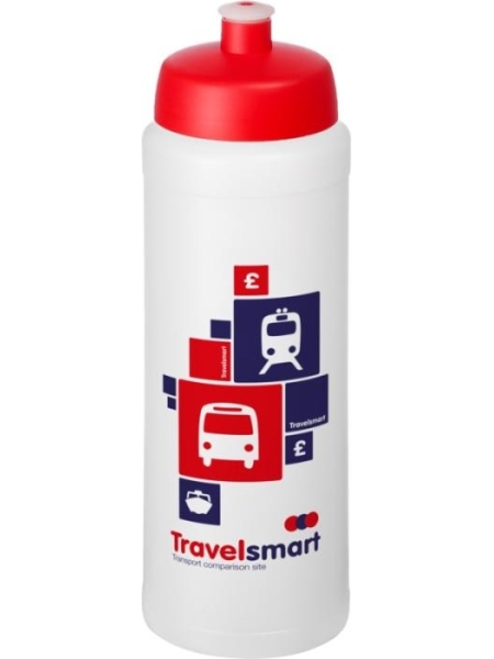 Borraccia sportiva con impugnatura e coperchio a cupola personalizzata Baseline Plus 750 ml