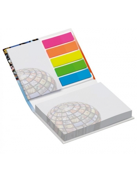 Set foglietti e segnapagina Combi con copertina rigida - stampa full color