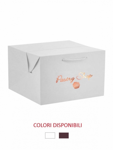 Shopper Box 33x33x16,5 cm - Personalizzate con stampa a caldo