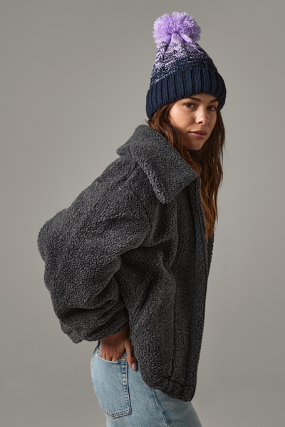 Cappello invernale pon pon personalizzabile Beechfield Ombré