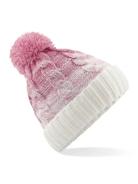 cappello-invernale-pon-pon-personalizzabile-beechfield-ombre-dusty-pink-off-white-4.webp