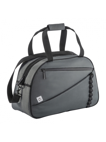 Borsa Duffle imbottita in PET riciclato cm 49x31x20