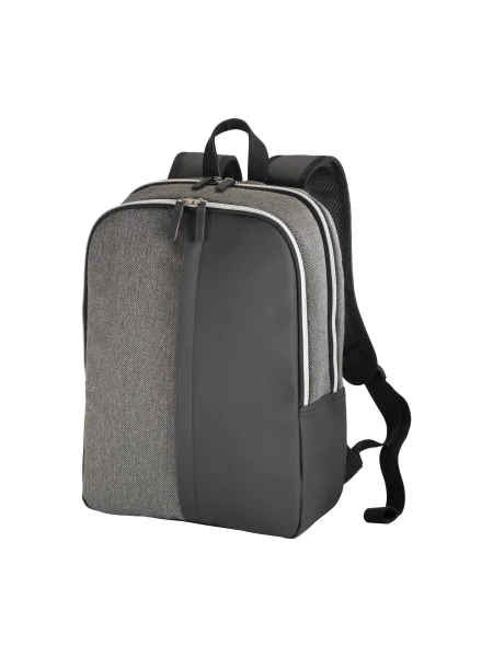 Zaino ecopelle e policotone porta PC personalizzabile DeMi Design Milano Split