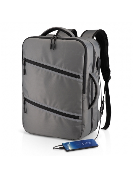 Zaino/borsone da viaggio porta pc cm 34x18x46