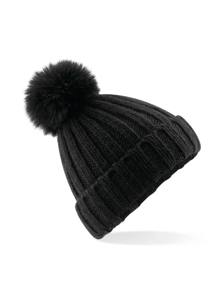 cappello-invernale-con-pon-pon-personalizzabile-beechfield-verbier-fur-pop-pom-chunky-black-9.webp