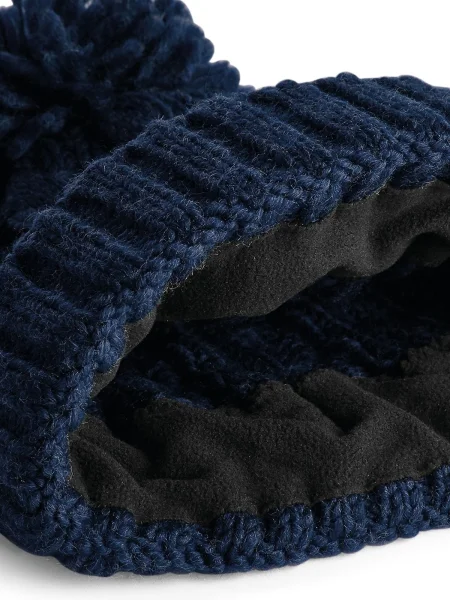 cappello-invernale-personalizzato-beechfield-cable-knit-melange-beanie-navy-40.webp