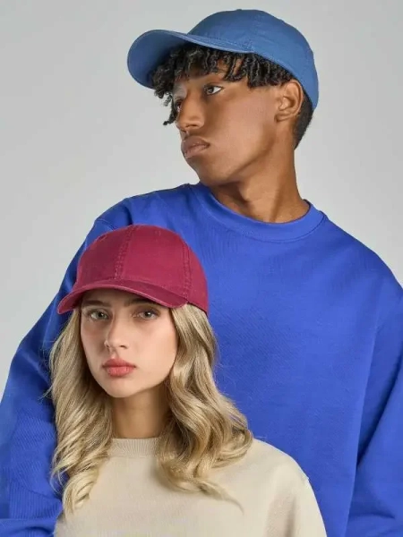 Cappellino baseball 6 pannelli adulto personalizzato Atlantis Groovy
