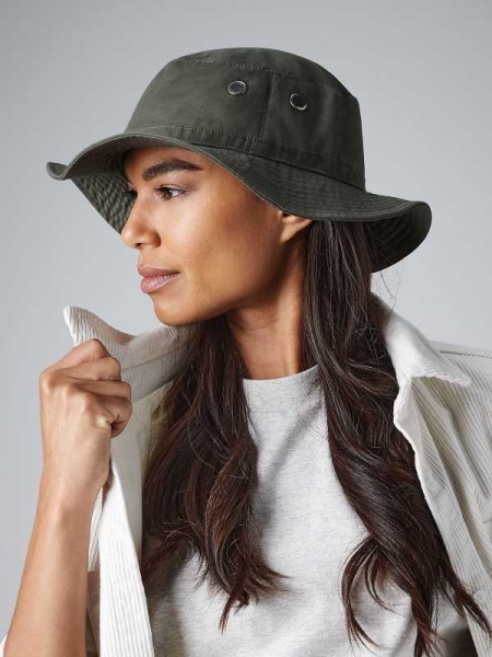 Cappello modello pescatore personalizzato Beechfield Cargo Bucket