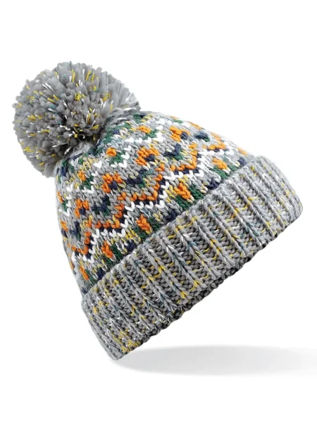 Cappello invernale con pon-pon personalizzato Beechfield Blizzard Bobble Beanie