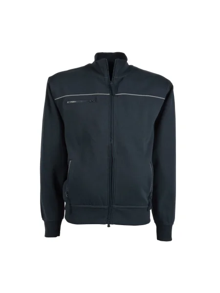 Felpe zip intera da uomo in cotone e poliestere 280 g/m² Amoris