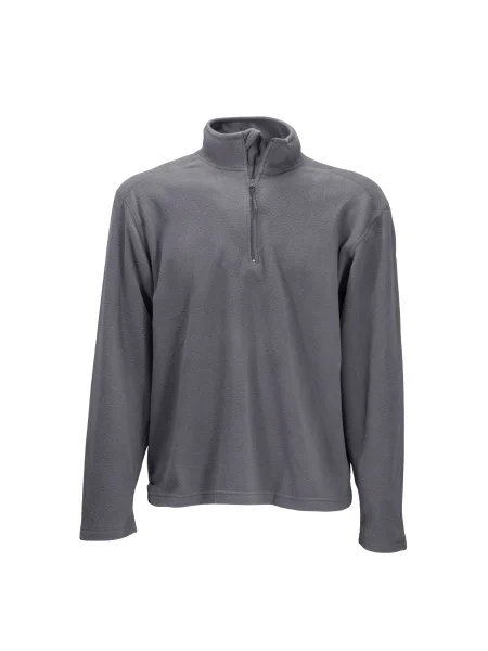 Felpa mezza zip uomo 180 g/m² in poliestere Micropolar