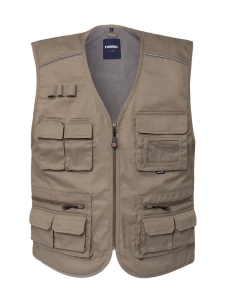 Gilet da lavoro personalizzabile Rossini Florida