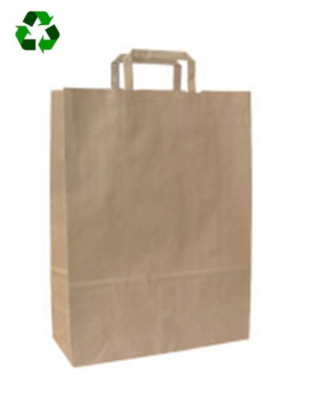 Buste in carta sealing avana Riciclata - 26x11x38 cm
