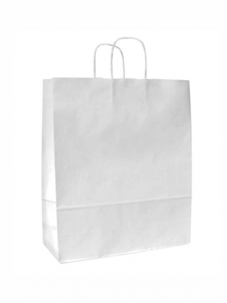 Buste in carta sealing colore bianco - 22x10x27,5+5 cm