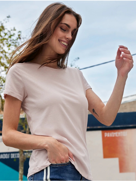 Maglietta da donna personalizzata B&C #E150 Women