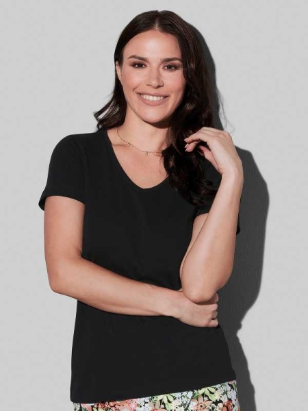 Maglietta donna personalizzata Stedman Classic-T V-Neck