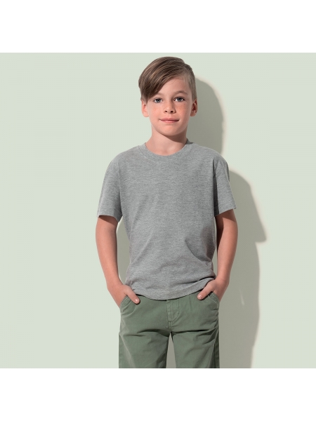 T-shirt bambino Classic-T Organic Crew Neck Stedman
