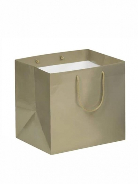 Buste per pasticceria in carta patinata 35x28x33+5 cm