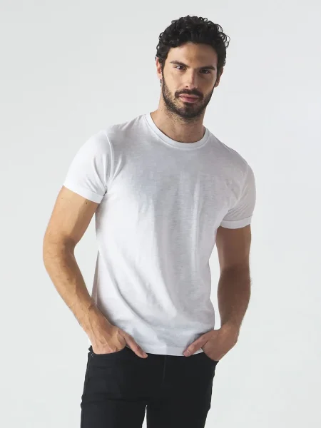 T-shirt Men's Slub Black Spider