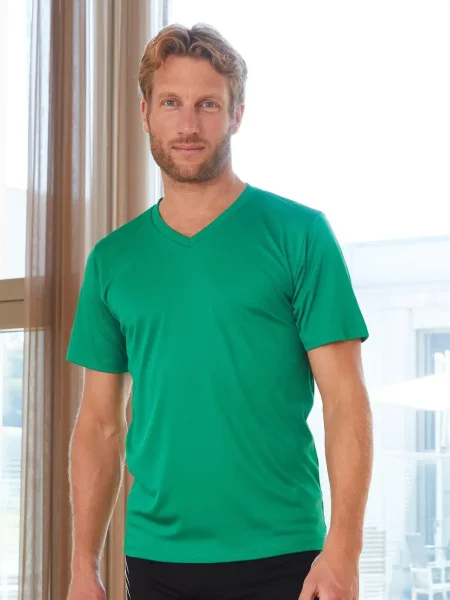 Maglietta da da uomo personalizzata James & Nicholson Men's Active-V