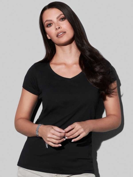 Maglietta donna personalizzata Stedman Megan V-Neck
