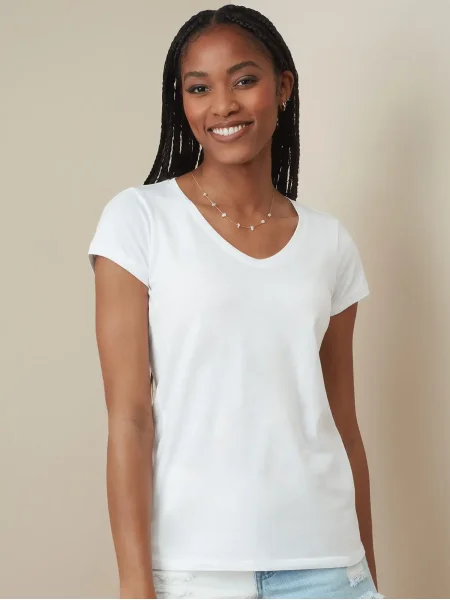 Maglietta donna personalizzata Stedman Megan V-Neck