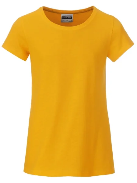maglietta-da-bambina-personalizzata-james-nicholson-girls-basic-t-gold-yellow-107.webp