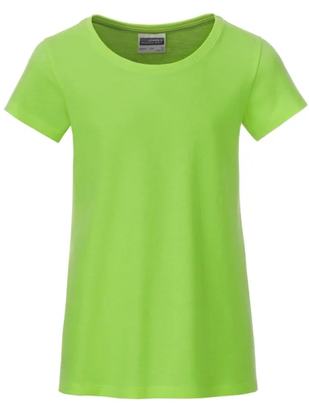 maglietta-da-bambina-personalizzata-james-nicholson-girls-basic-t-lime-green-119.webp