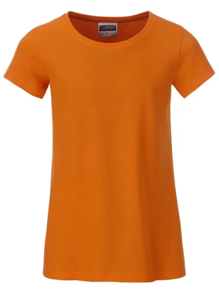 maglietta-da-bambina-personalizzata-james-nicholson-girls-basic-t-orange-127.webp