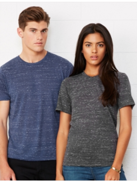 T-Shirt Unisex Poly-Cotton Short Sleeve Tee Bella+Canvas