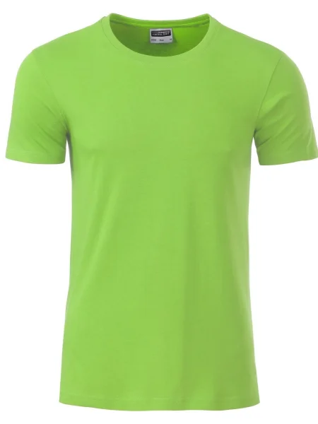 maglietta-da-uomo-personalizzata-james-nicholson-mens-basic-t-lime-green-234.webp