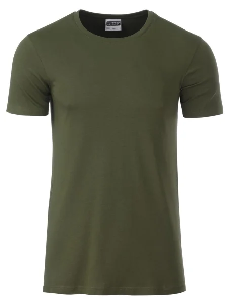 maglietta-da-uomo-personalizzata-james-nicholson-mens-basic-t-olive-250.webp
