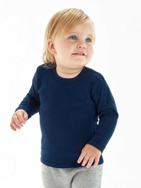 Maglietta neonato personalizzata BabyBugz Baby Long Sleeve T