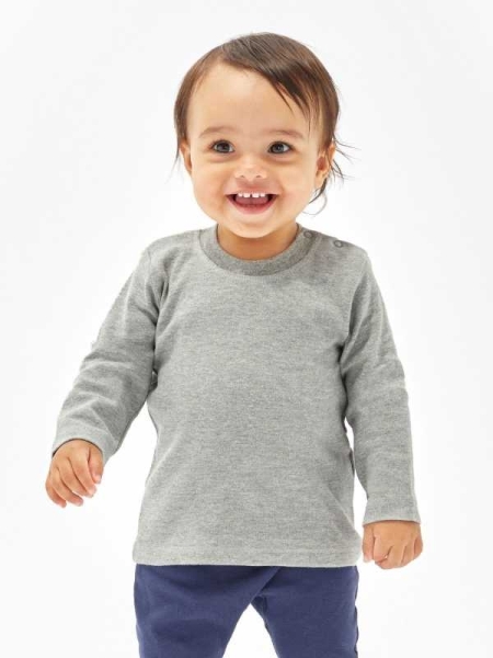 Maglietta neonato personalizzata BabyBugz Baby Long Sleeve T