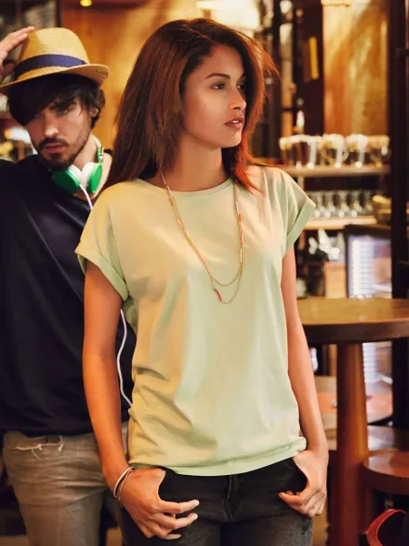 Maglietta da donna personalizzata James & Nicholson Ladies' Casual-T