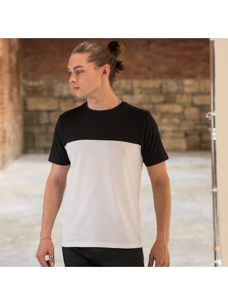 T-Shirt Colour Block T Just T