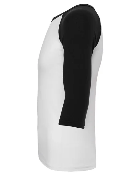 maglietta-unisex-personalizzabile-bellacanvas-baseball-white-black-6.webp