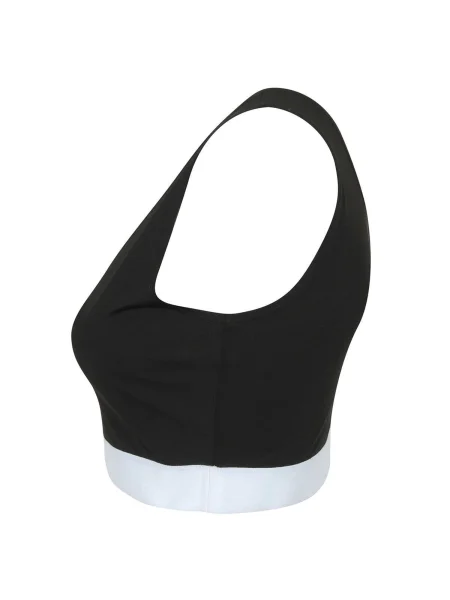 top-allenamento-donna-corto-alla-moda-skinnifit-cosmic-black-white-23.webp