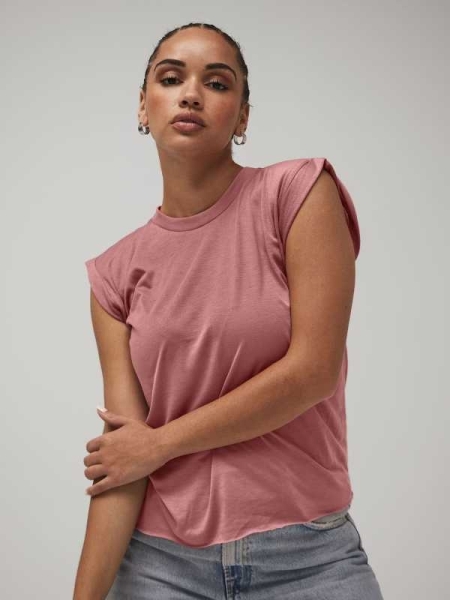 T shirt donna personalizzabile Bella+Canvas Flowy Muscle Tee